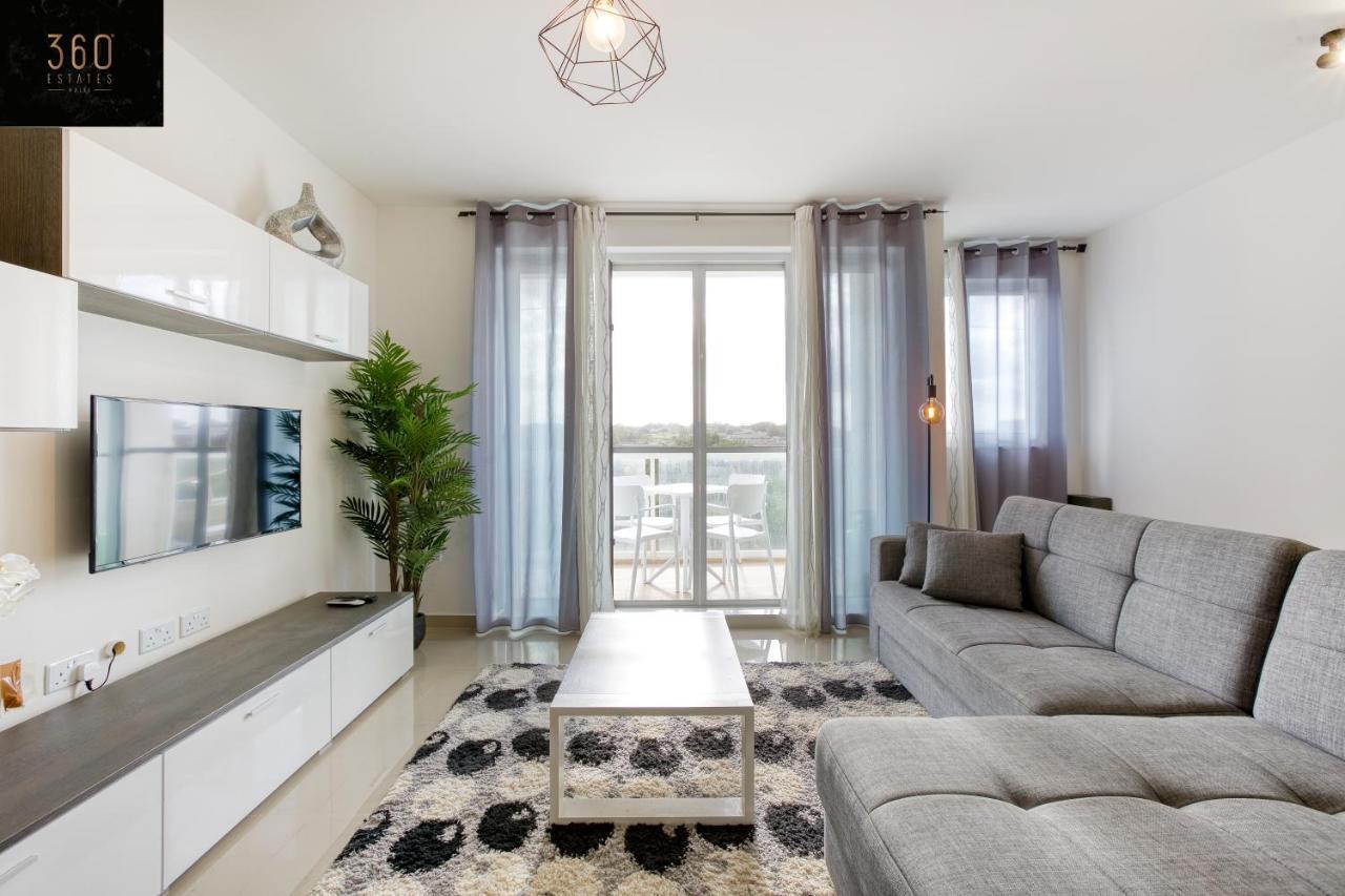 Stunning 3Br W/Country View Apartment In M'Scalak By 360 Estates Marsaskala Exteriör bild
