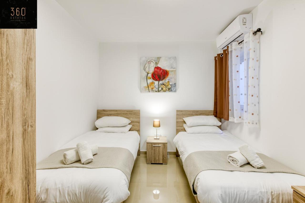 Stunning 3Br W/Country View Apartment In M'Scalak By 360 Estates Marsaskala Exteriör bild