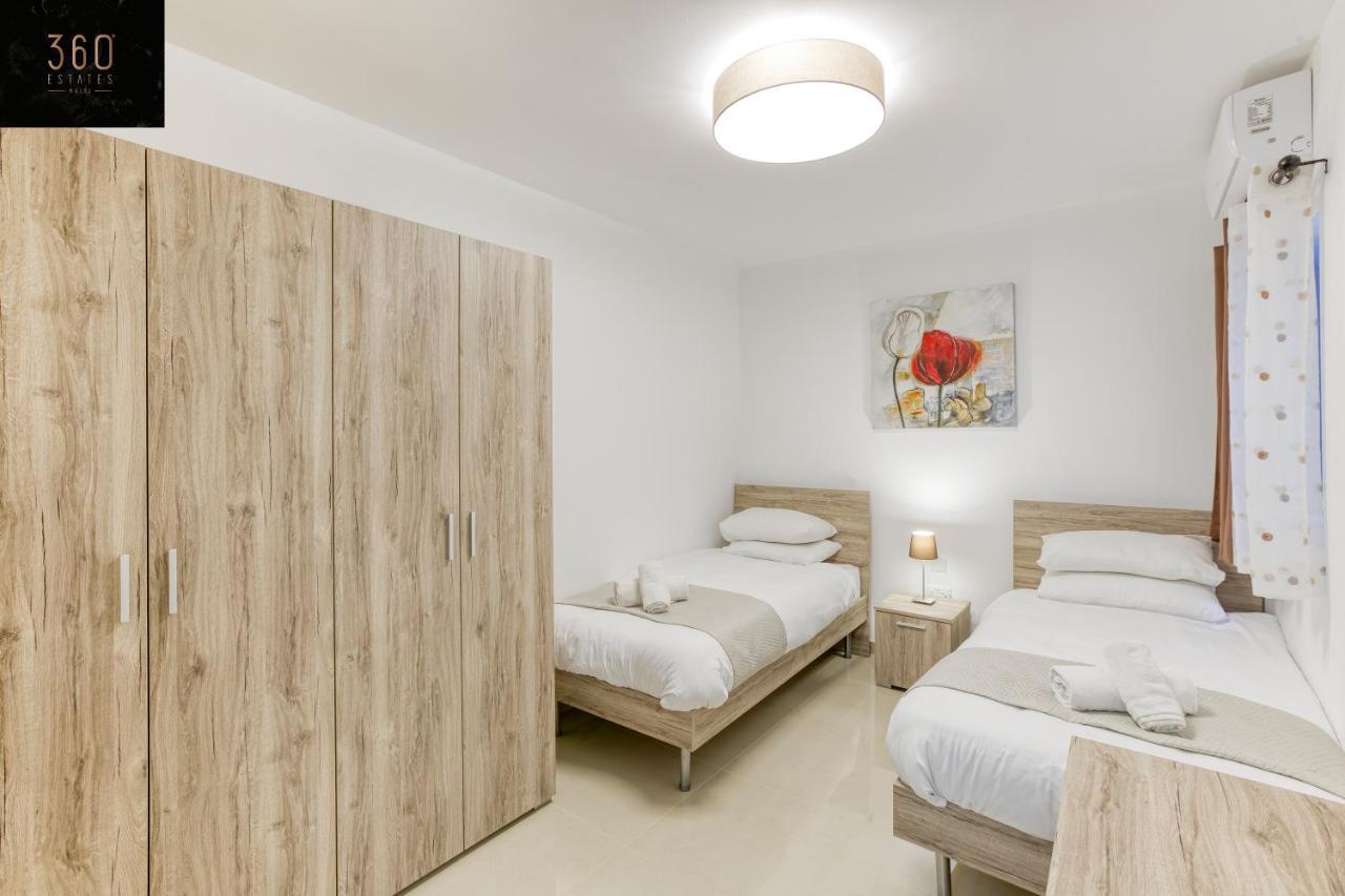 Stunning 3Br W/Country View Apartment In M'Scalak By 360 Estates Marsaskala Exteriör bild